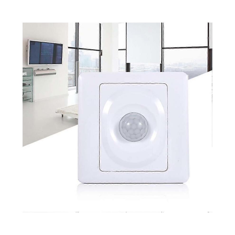 Motion Sensor Light Switch, Auto On/Off Wall Switch with Adjustable Delay Light for Energy-Saving Operation In Garage Stairs Corridor 2025