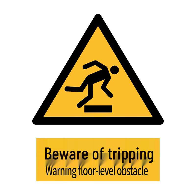 Qianyi Outdoor Beware of Tripping Warning Sticker