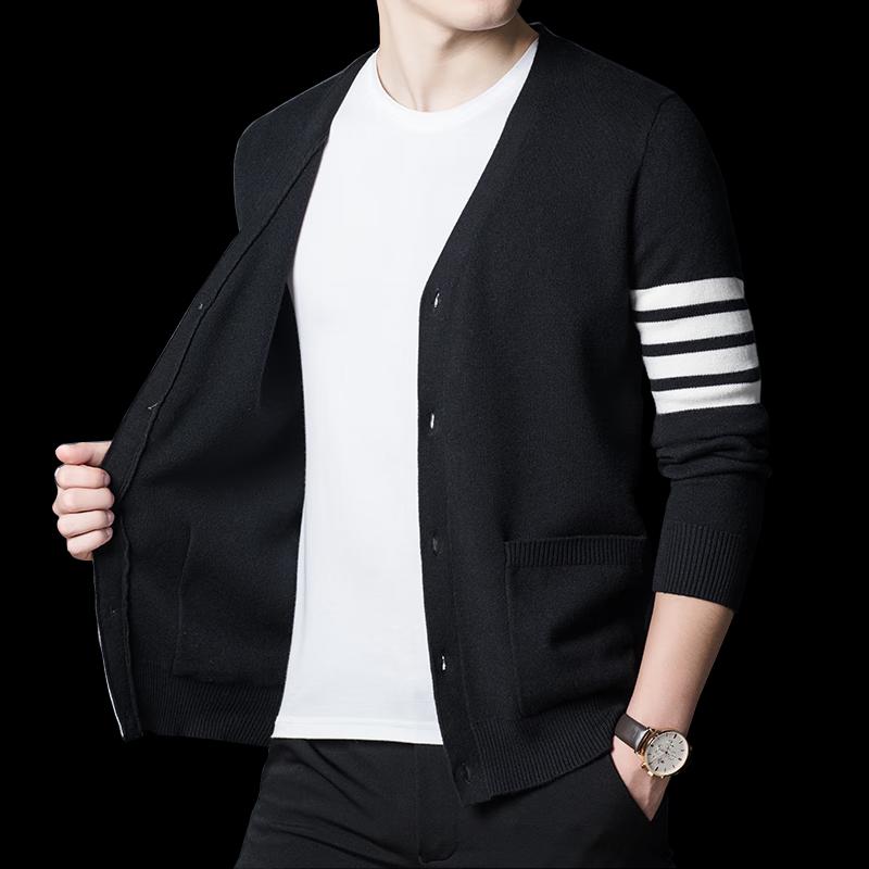 

Мужской трикотажный кардиган с V-образным вырезом Heng Yuan Xiang 3XL