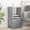 Nightstand 2 pcs Concrete Grey 35 x 32 x 68.5 cm Particleboard