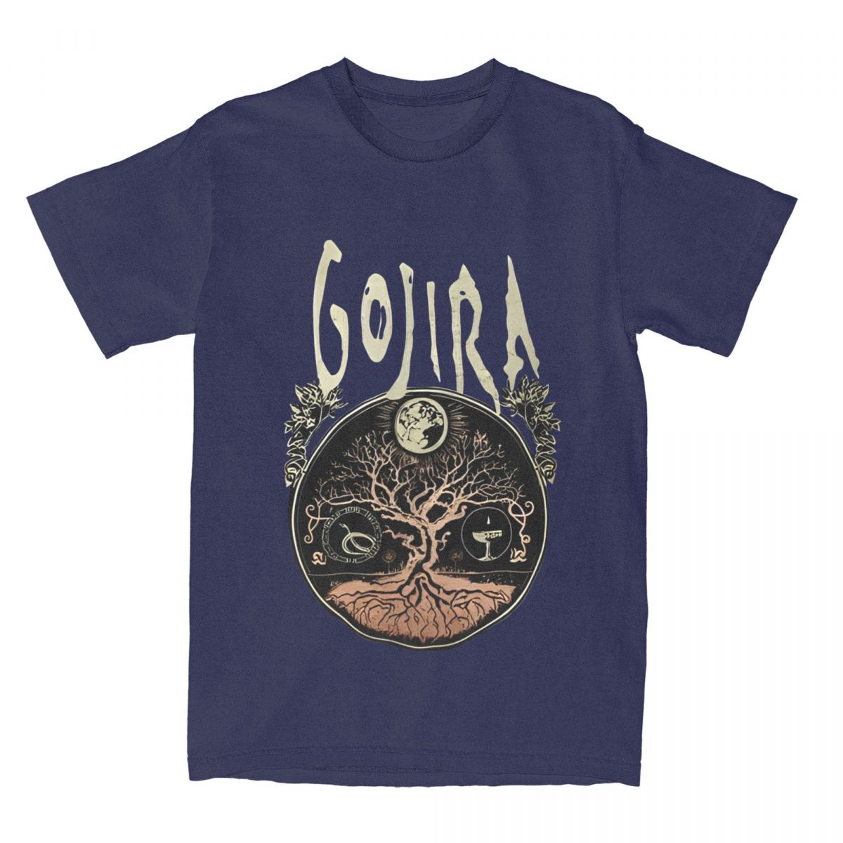 

Men Women s T Shirt Rock Metal Band Gojiras T-Shirts Leisure French Heavy Metal Summer Tees Vintage 100 Cotton Clothing Gift 4XL