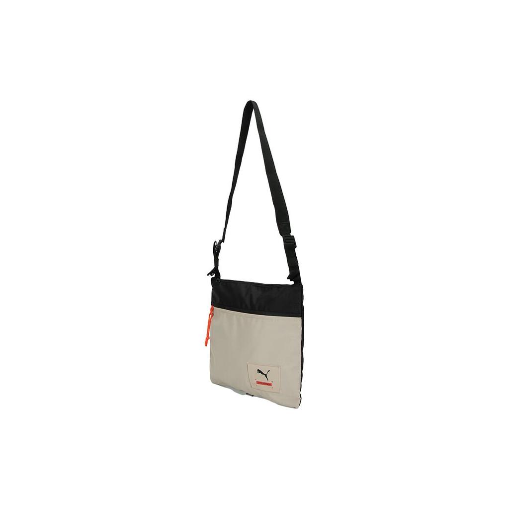 New PUMA Fabric Shoulder Bag Crossbody Bag Regular Unisex Umber And Black 078921-02