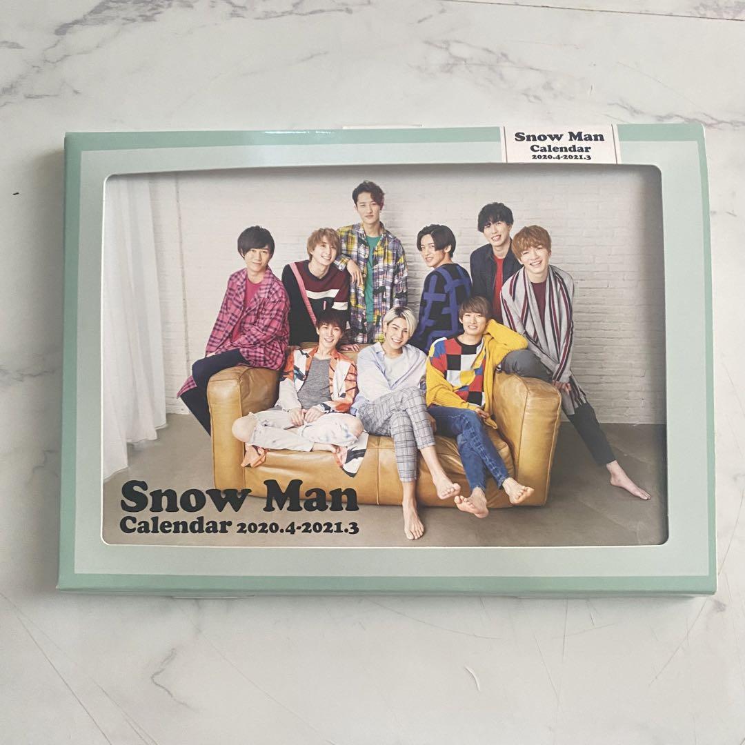 

[USED] Snow Man 2020,4-2021,3 Calendar