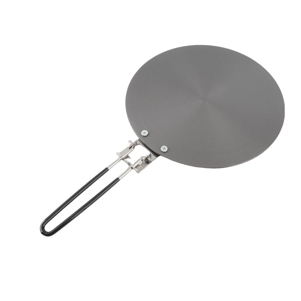 Ht Conduction Plate Aluminum Alloy Stove Top Ht Diffuser Reducer Flame Guard Simmer Plate with Detachable Handle for Kitchen