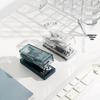 Portable Mini Stapler - Compact Transparent Design for Students