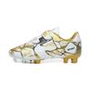 Chaussures de football pour enfants crampons TF pelouse artificielle crampons FG pieds en cuir adolescents étudiants Velcro chaussures d'entraînement