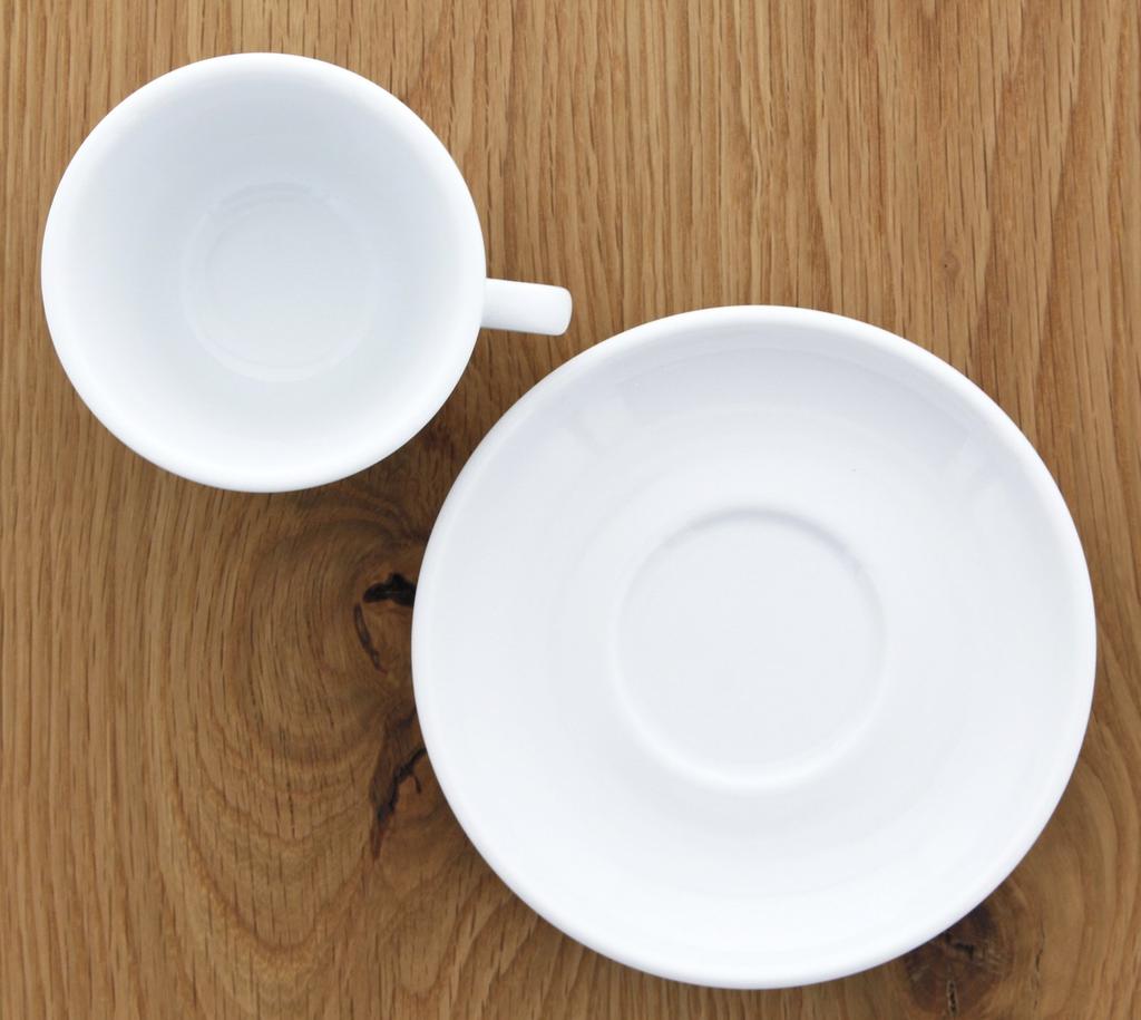 Blanche Associé Ancup Cappuccino-Tasse, Torino, 170 ml Fassungsvermögen (voll), ungefähr 10,5 x 8,6 x 5,9 cm