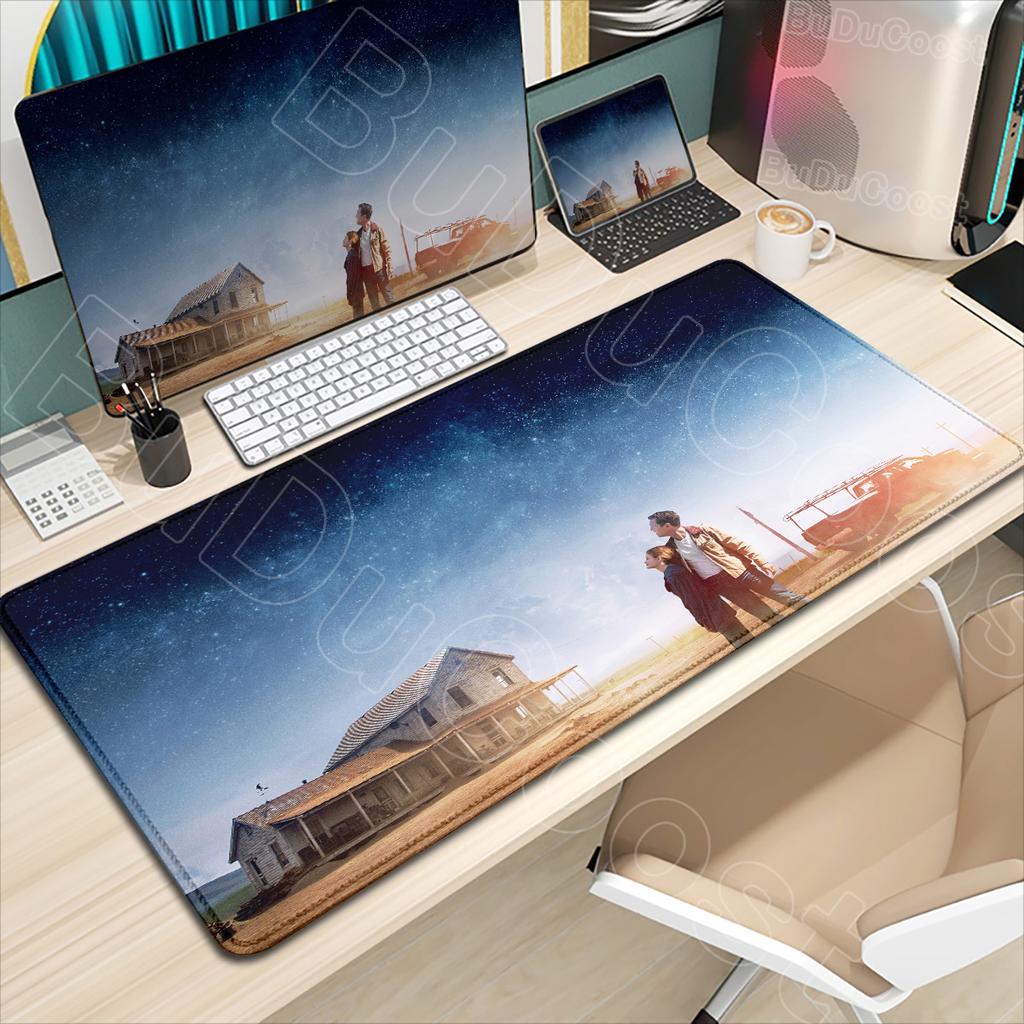 HD Printing Movie Interstellar Mouse Pad Large Size Desk Mats Keyboard 1000×500 Office Laptop Gaming PC Non-slip Rubber Mousepad