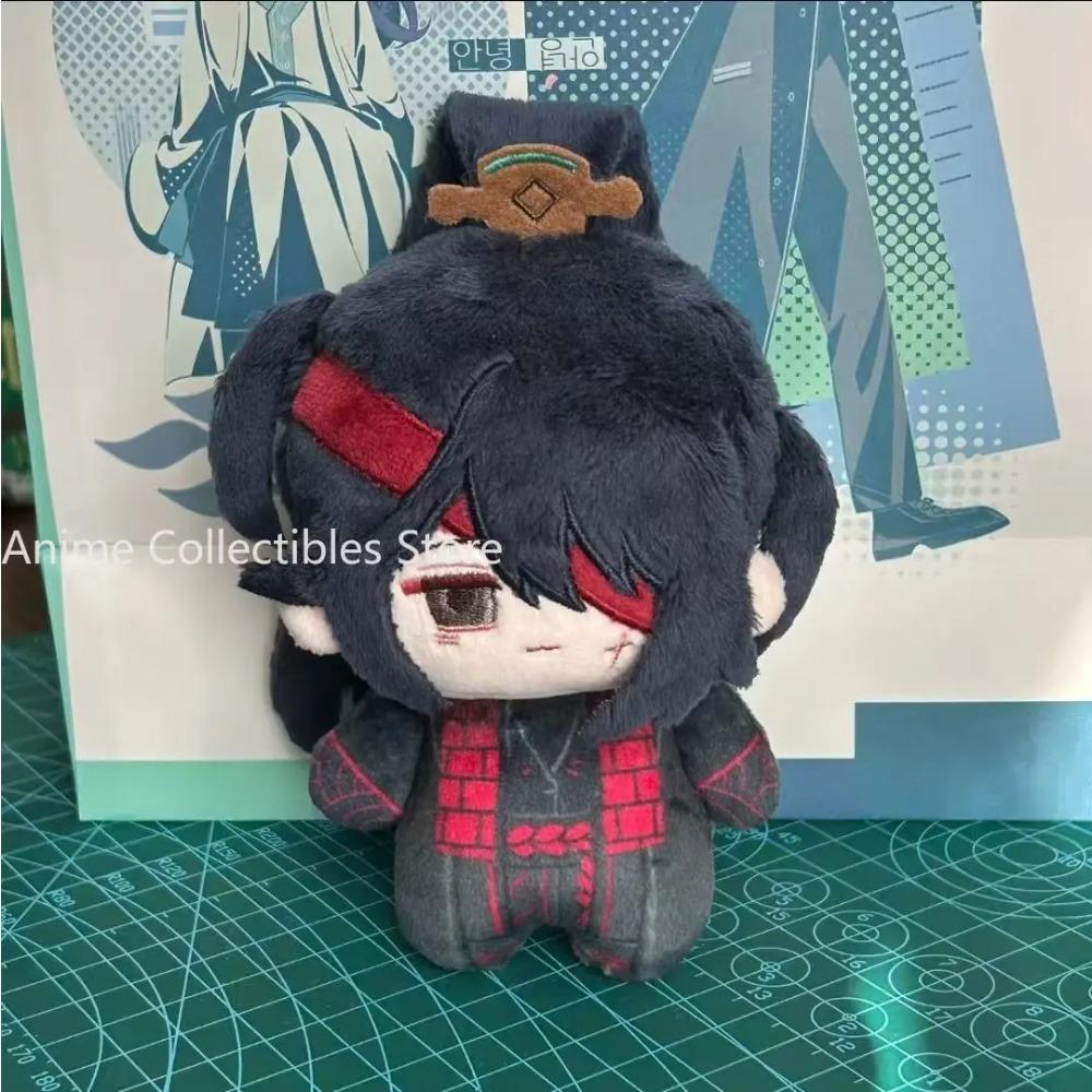 Anime Hong Lu Cosplay 10CM Kawaii Anime Pingente de Pelúcia Chaveiro Pelúcias Presentes de Natal
