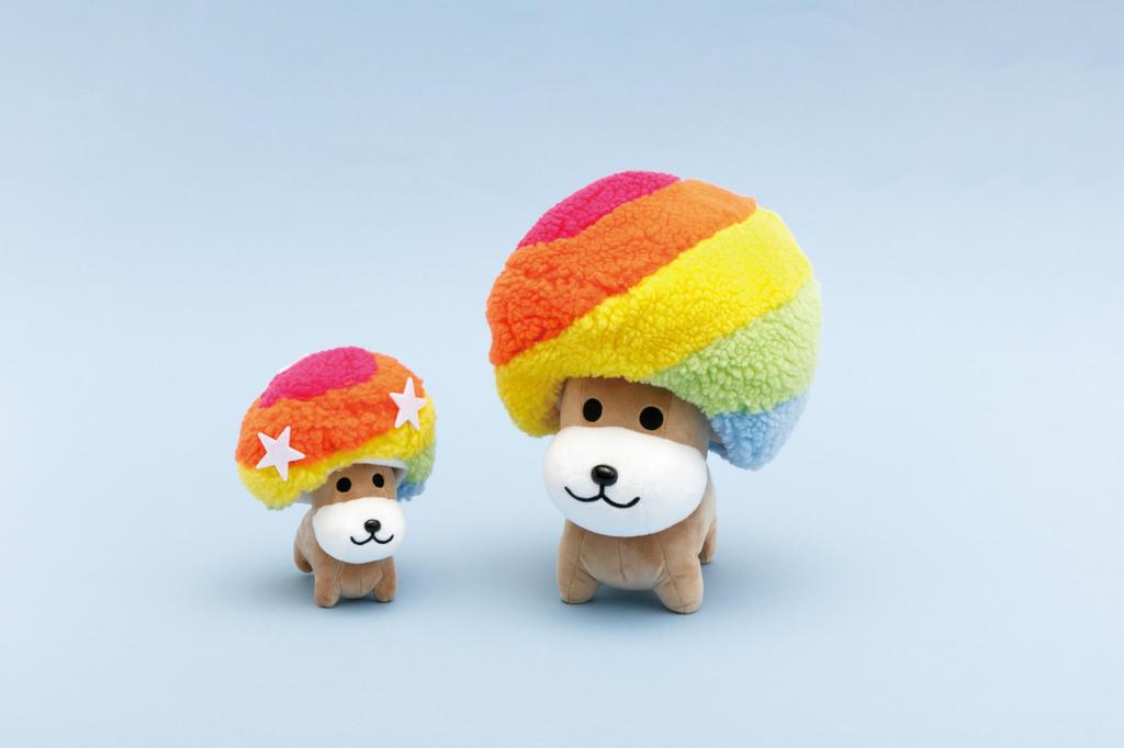 San-X Afro Dog Hug Plush Toy MV30001