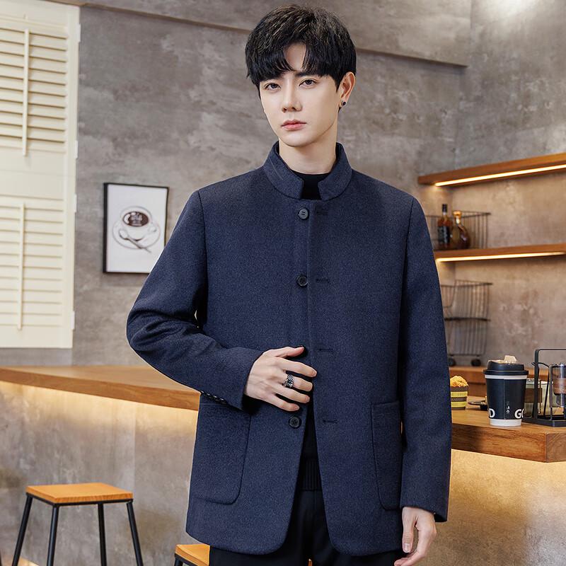 

FAPAI Men s Pure Wool Padded Overcoat S (46)