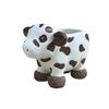 Exquisite Cow Resin Succulent Flower Pot for Garden & Indoor Decor