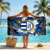 Telo Mare Asciugatura Rapida Stampa FC Zürich Microfibra Assorbente Portatile da Viaggio Asciugamano per Nuoto