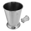 Julep Cup Stainless Steel Elegant Retro High Stability Beaded Mint Julep Cup for Home Classic