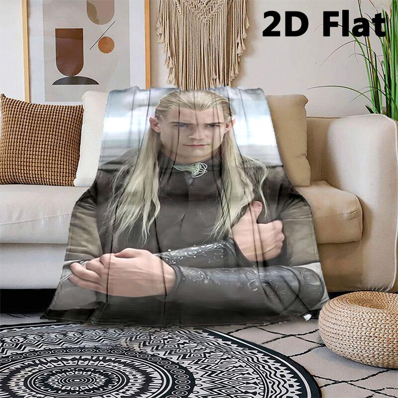 1PC The Lord of the Rings blanket, all-season lightweight home office outdoor nap multifunctional blanket, Christmas gifts