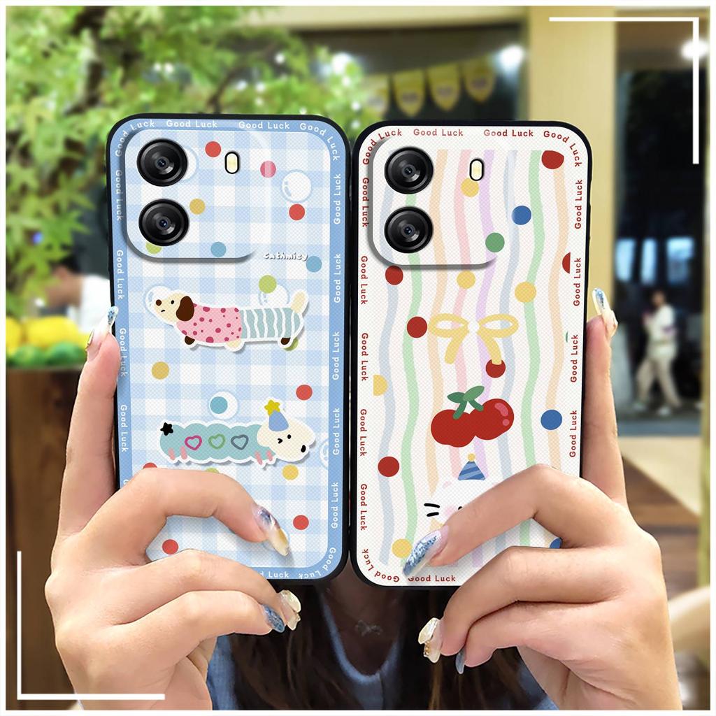 Cartoon Full wrap Phone Case For Blackview Wave 6C Soft case Durable Graffiti Silicone Shockproof Anti-dust Waterproof