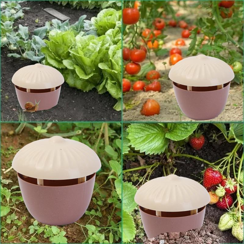 Reusable Snail Trap Catcher Garden Slug Cage Pests Trapper Household Garden Farm Protector Supplies for Plant Growing Protection