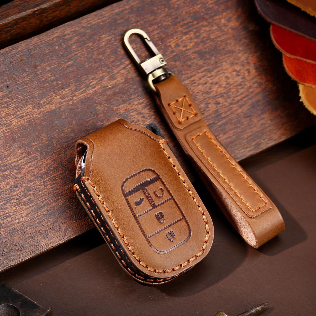 Leather Key Bag Is Suitable for Honda Key Case, North American Honda Special Key Case.