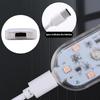 1Pcs LED Car Mini Touch Light Car Roof Magnet Camper Car Interior Lighting USB Charging Portable Auto Roof Reading Night Lamp