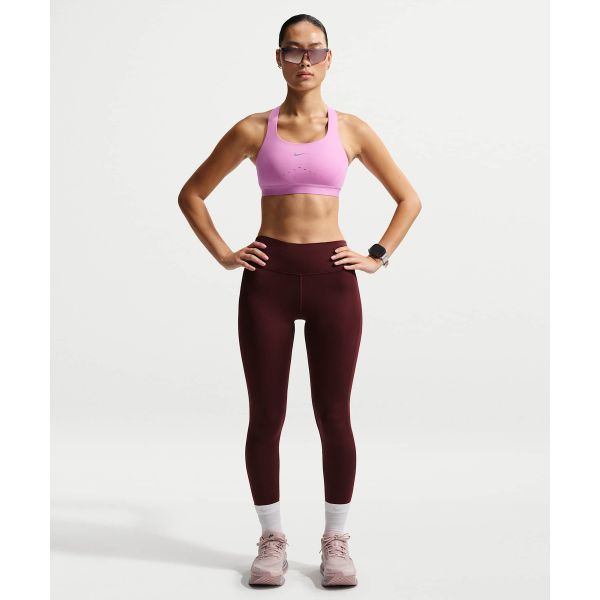Nike Swift HS Pullover Simple Sports Bra Women underwear Pink HM5221-503