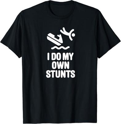 Ich mache meine eigenen Stunts Jet Ski Personal Watercraft PWC Geschenk Unisex T-Shirt