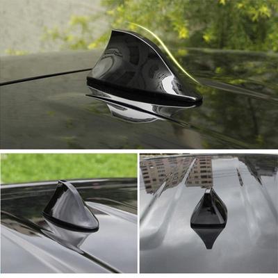 17cmx7.6cmx6.5cm Car Shark Fin Antenna Signal Radio Dedicated Perforated Tail-free Modification Aerial Car Decoration