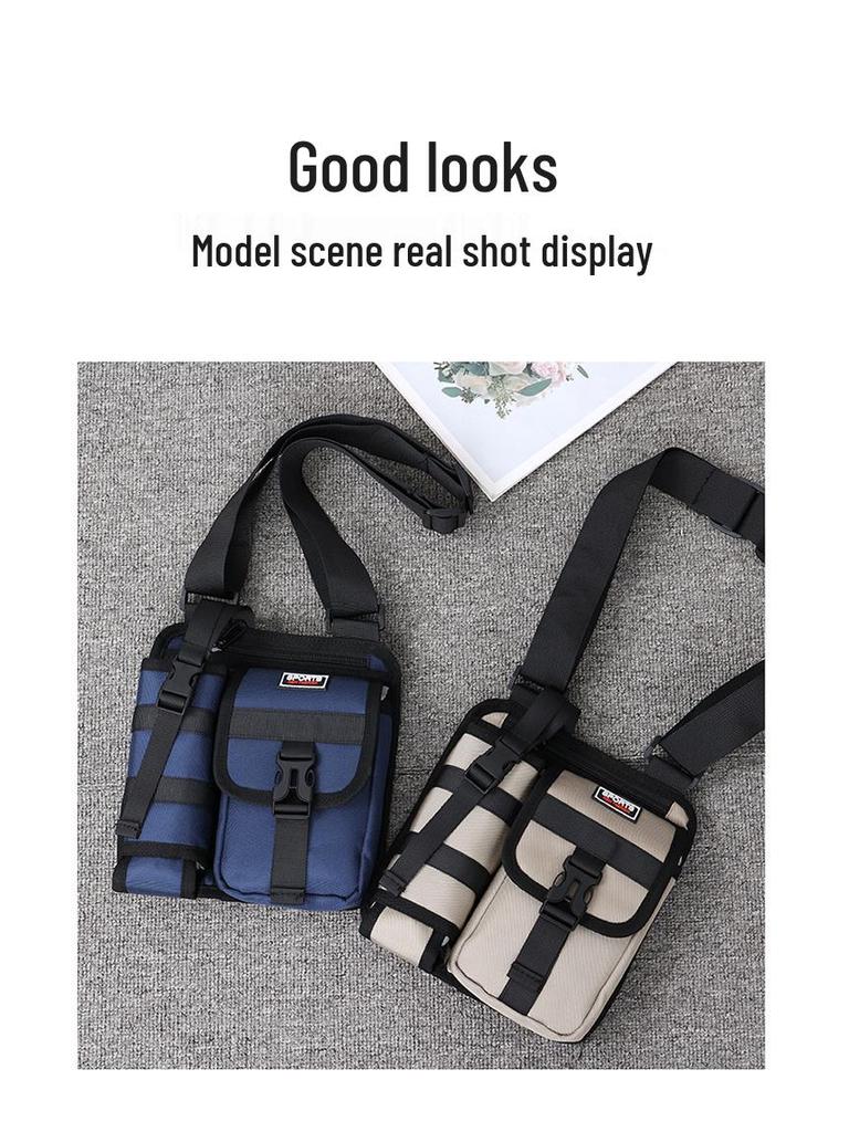 2025 Waterproof Crossbody Kettle Bag - Trendy, Wear-resistant, Single Shoulder, Casual Cool Style