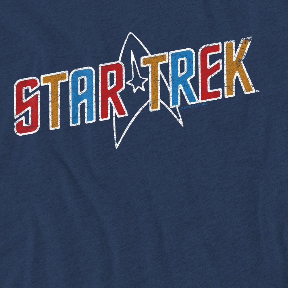 STAR TREK Unisex Adult Logo T-Shirt