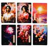 Las Cartas Lenormand Sakura - Baraja de 36 Cartas con Palabras Clave - Cartas Oráculo Temáticas de Flor de Cerezo Japonés 9*6cm