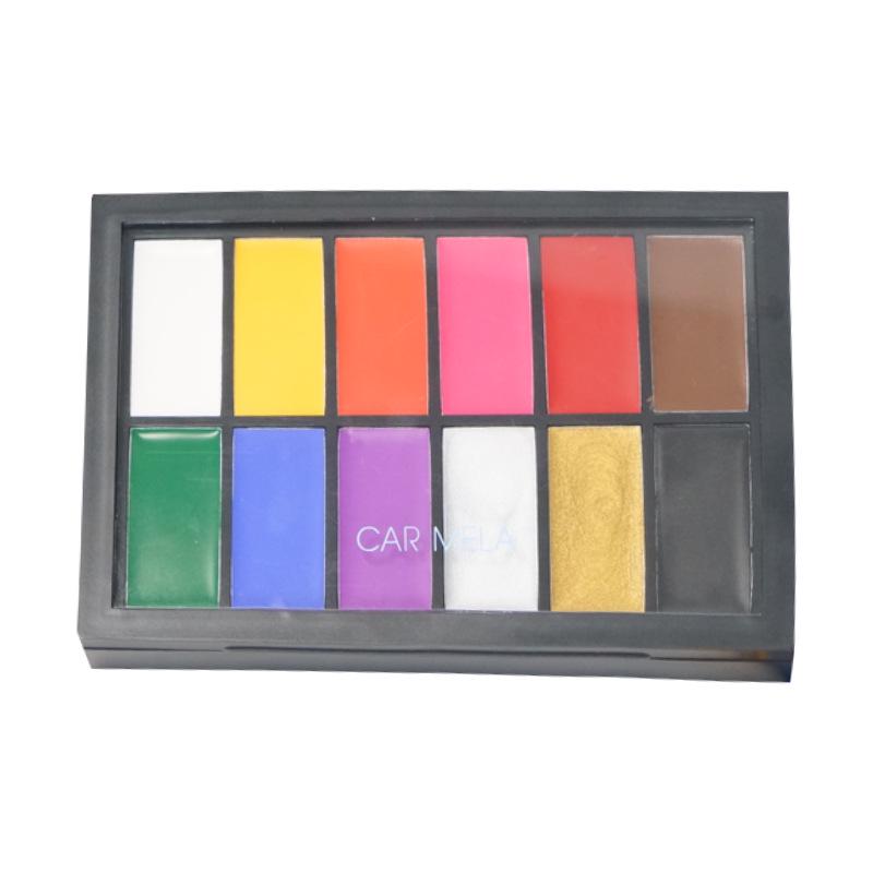 

CARMELA 12-Color Body Paint Cream for Stage and Creative Makeup