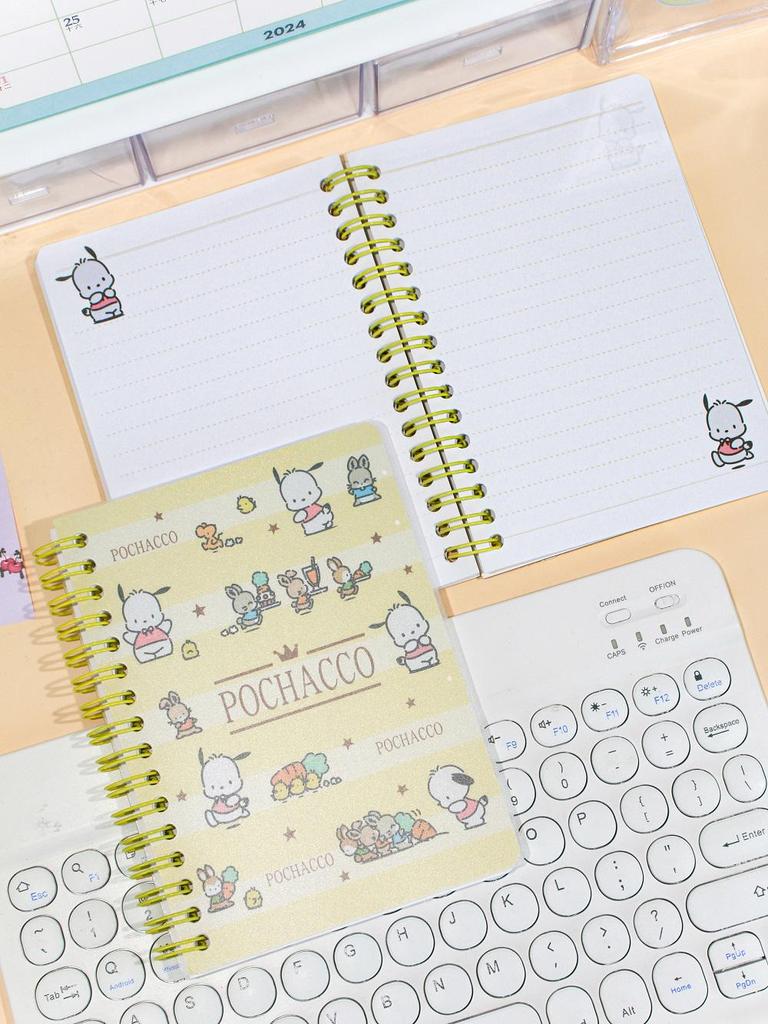 A6 Coil Notebook - Cute Diary with Color Pages for Elementary Students