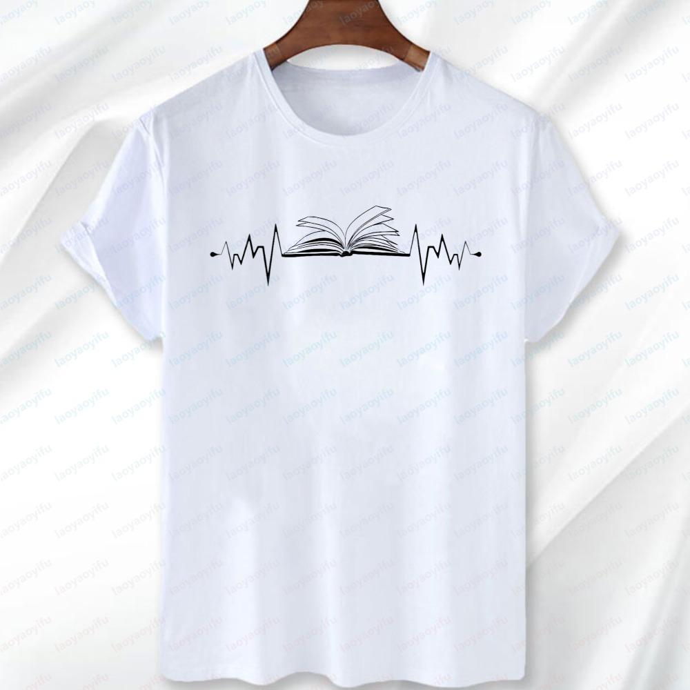 

Trendy Book Lover Art for Men Women Cool Reading Bookaholic Reader T-Shirt Leisure Style Summer Short-sleeve Tee Men s Clothing 5XL різнокольоровий