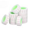 30 Rolls 15000Pcs Labels Price Stickers Single Row Tag Paper for MX5500 Gun Labeller 21x12mm