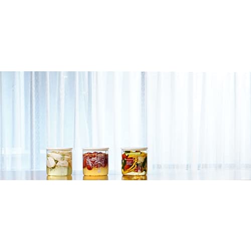 Iwaki Heat-Resistant Glass Vegetable & Vinegar Container, 950ml, T713MV-W