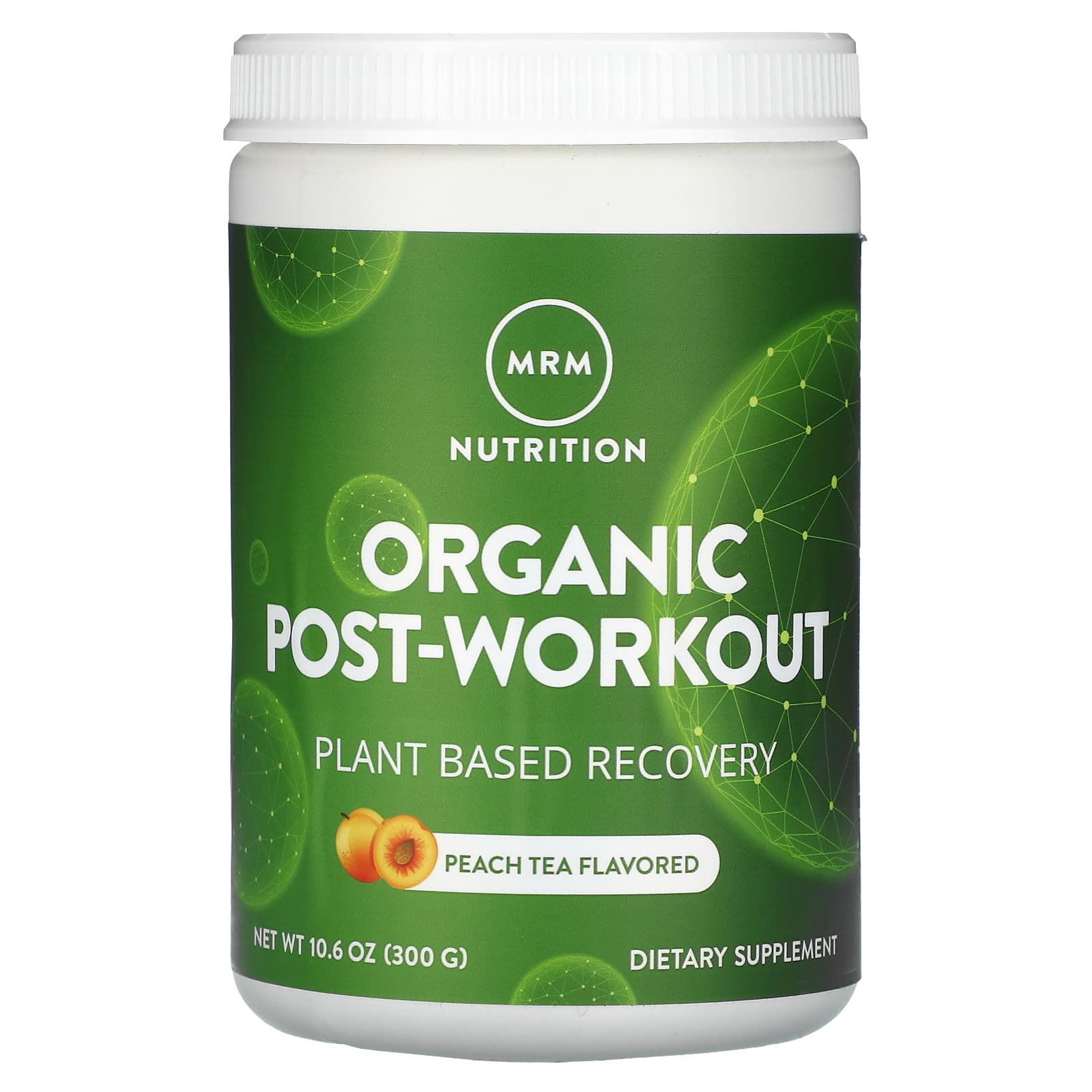 

MRM Nutrition, Organic Post-Workout, Peach Tea, 10.6 oz (300 g)