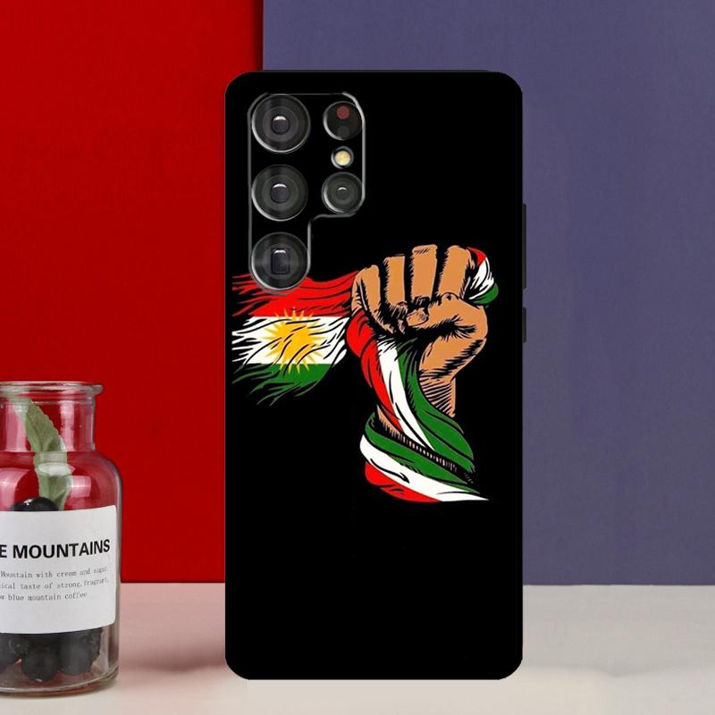 Kurdistan Flag Back Cover For Samsung Galaxy S20 FE S21 FE S22 S23 Ultra Note 20 10 S8 S9 S10 Plus Case