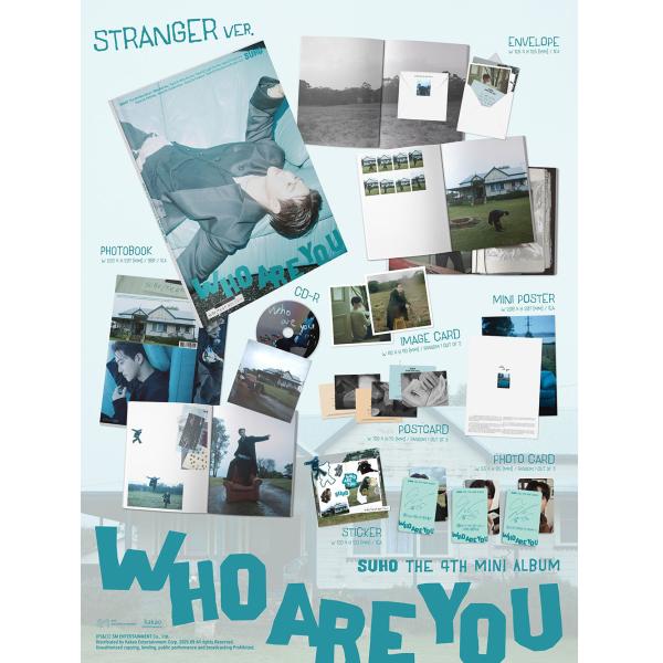 (Cizinec Ver.) SUHO z EXO [Who Are You] 4. mini album