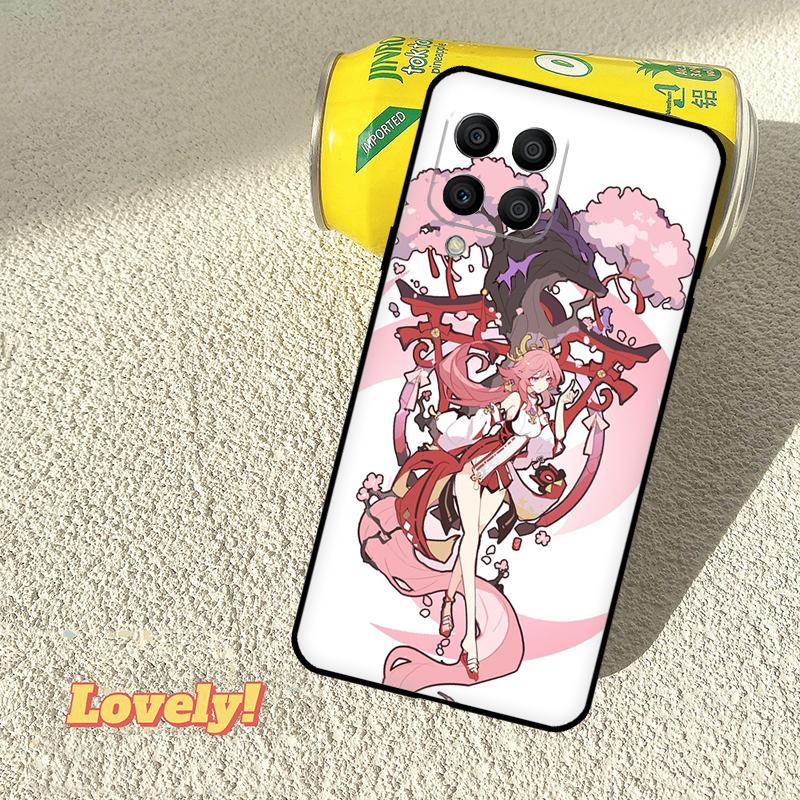 Genshin Impact Yae Miko Case For Samsung Galaxy M52 M36 M06 M16 M56 M33 M15 M55 M31 M13 M12 M14 M53 M32 M35 M34 M54