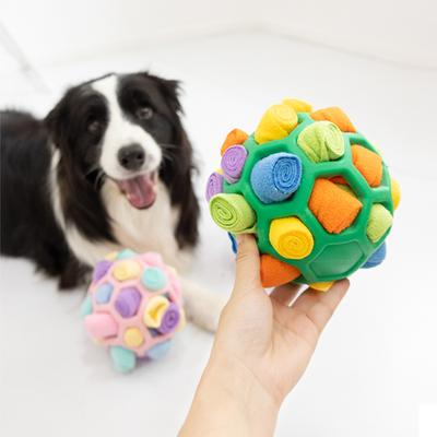 Pet Sniffing Ball Pet Grinding Teeth Small Size Bite Resistant Self High Ball Hidden Food Ball Strong Interest Toy