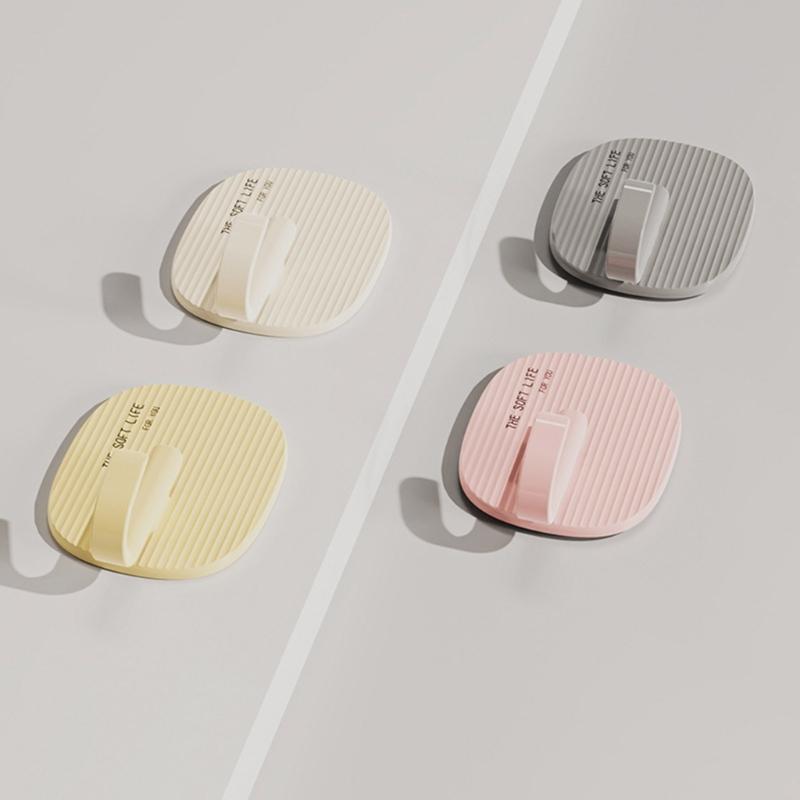 Without Damage Adhesive Wall Hook Portable Without Nail Picture Hangers Waterproof Reusable for Home and Office