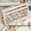 semi-transparent capybara pencil case