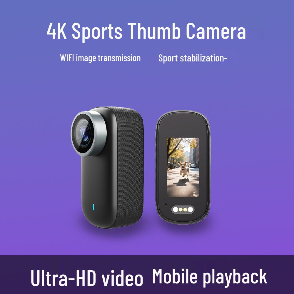 M11 Magnetic Clip-on Thumb Action Camera with 4K HD Screen - Outdoor Pet Portable Recorder