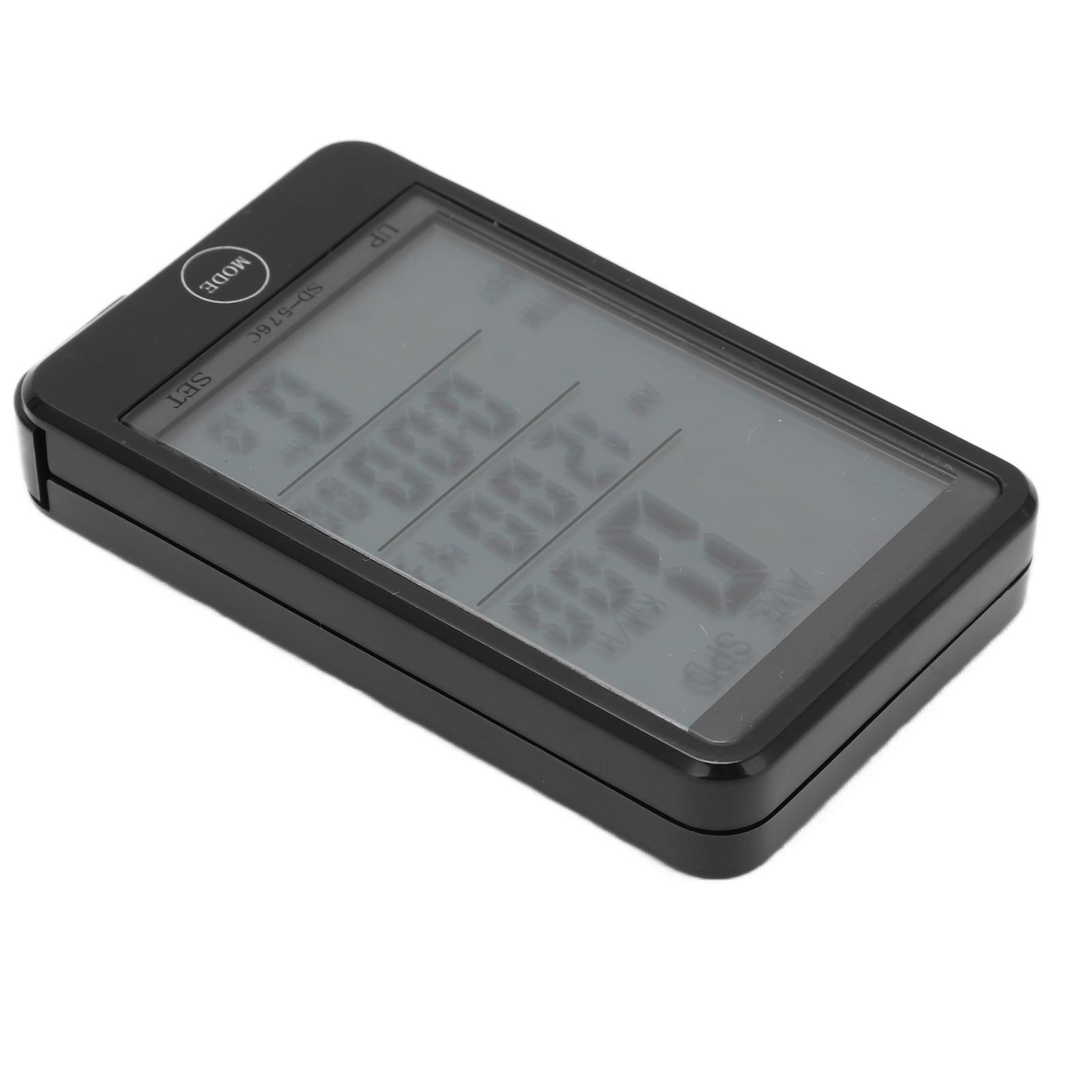 SD?576C Large Screen Mode Touch Wireless Bicycle Computer Odometer with LCD Backlight