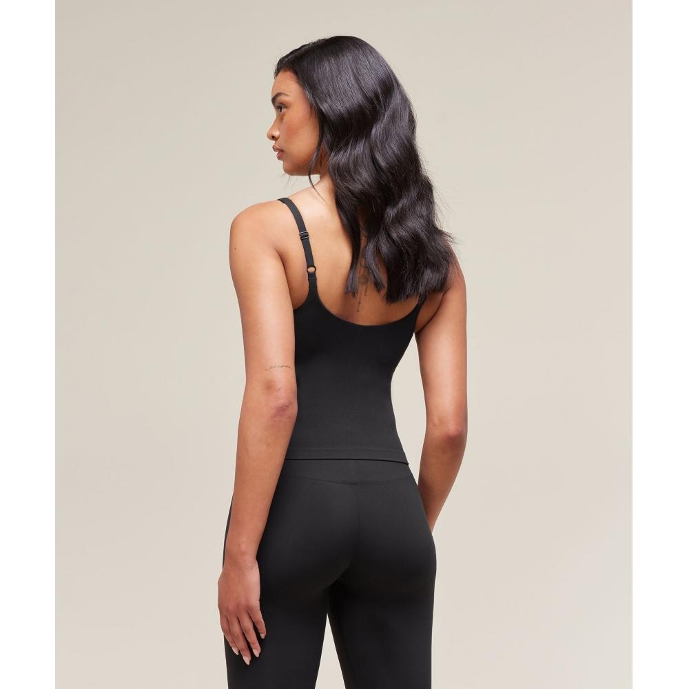 Gymshark Soft Sculpt Shelf Tank Black B3b9b Bb2j