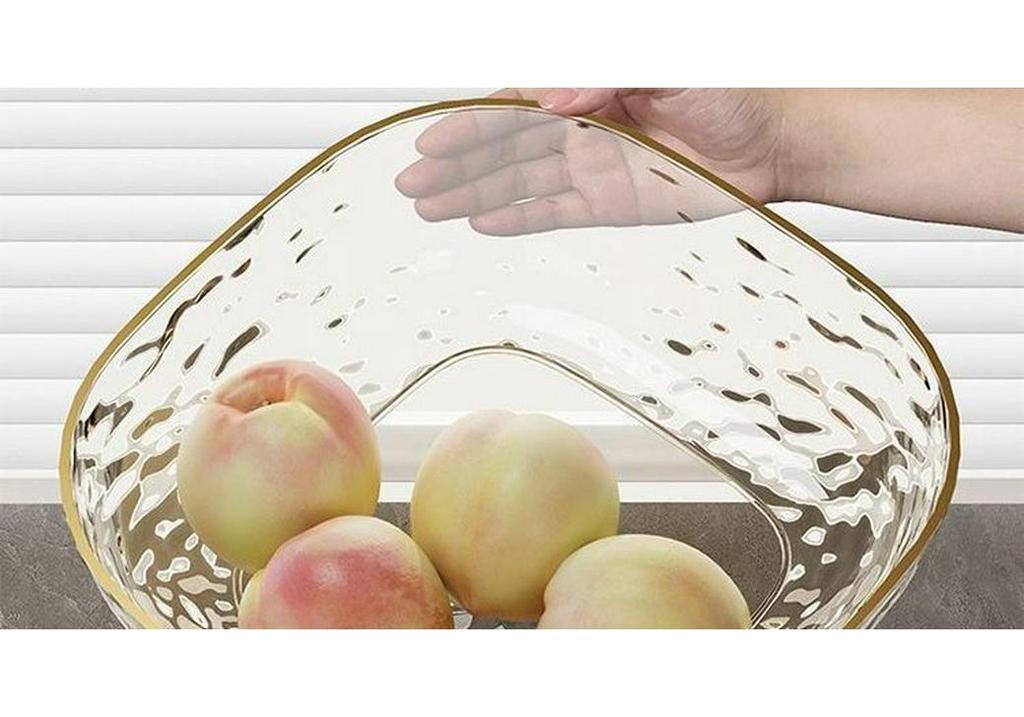 Luxury Unbreakable Fruit and Snack Plate for Living Room or Office
