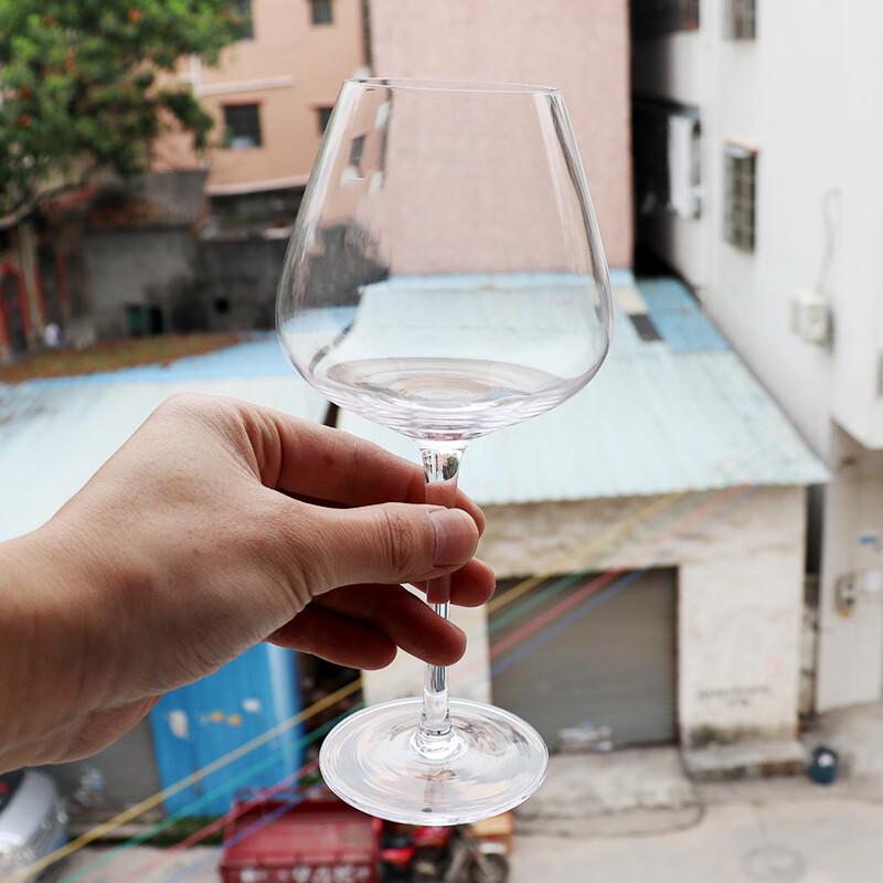 Elegant Stemmed Red Wine Glass