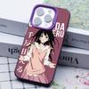 Hyouka Chitanda Purple Translucent Mobile Phone Case for iPhone 17 16 15 14 13 12 11 X XR XS Air Pro Max Plus Colorful Cover
