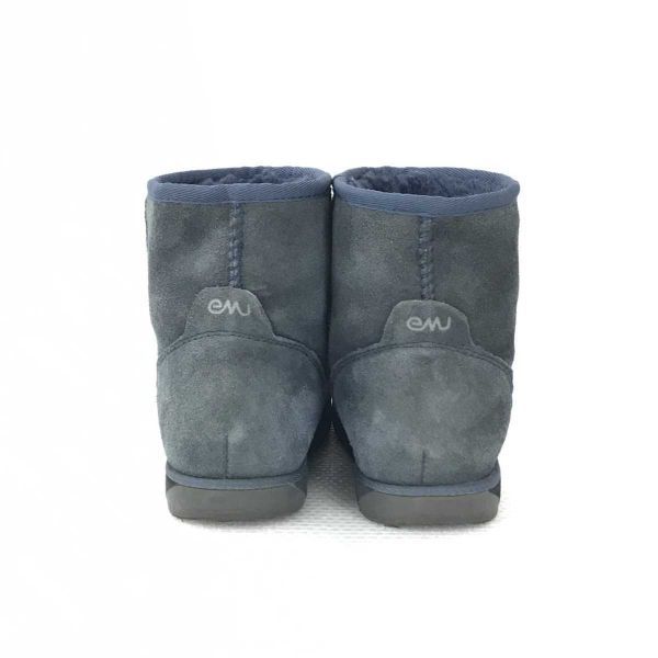 EMU Schaffellstiefel Marineblau 23.0cm(GEBRAUCHT)