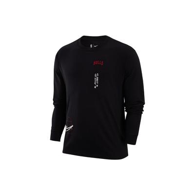 T-Shirts Herren Schwarz Rundhals Mittlere Normale Passform DR6338-010