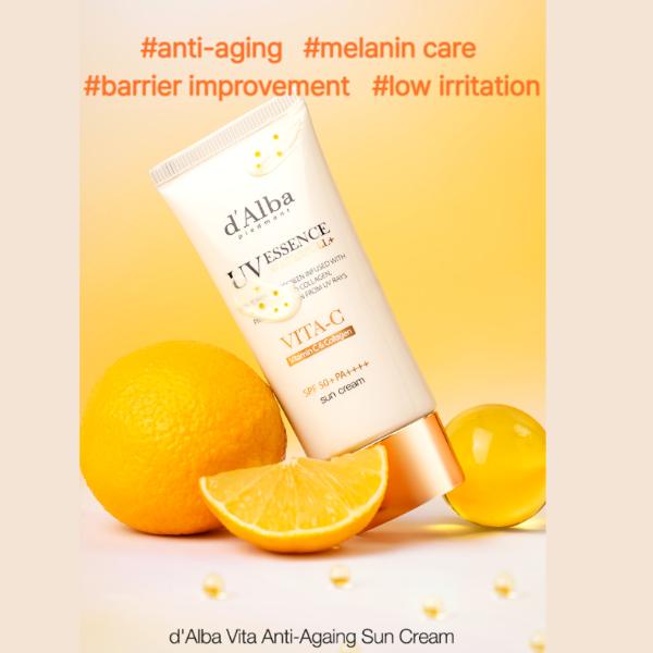 d'Alba Vita Capsule Anti-Aging Sun Cream (50ml / 1.69 Oz) (3 Options)